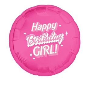 Шар "happy b-day girl" в Домодедово