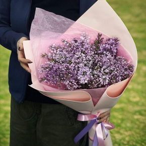 Букет из 11 веток сирени в Домодедово