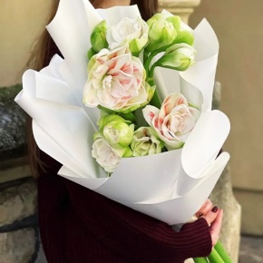 Букет из 5 амариллисов в Домодедово