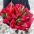 Букет 27 красных тюльпанов в Домодедово Букет 27 красных тюльпанов в Домодедово