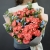 Букет "Фортуна" из коралловых роз и оксипеталума в Домодедово Букет "Фортуна" из коралловых роз и оксипеталума в Домодедово