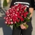 Букет из 51 рубиновой розы (50 см) в Домодедово Букет из 51 рубиновой розы (50 см) в Домодедово