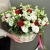 Композиция в корзине "Стелла" из роз, эустом и альстромерий в Домодедово Композиция в корзине "Стелла" из роз, эустом и альстромерий в Домодедово