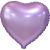 Сердце сиреневое фольгированный шар с гелием (45 см) в Домодедово Сердце сиреневое фольгированный шар с гелием (45 см) в Домодедово