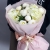 Букет "Белый жемчуг" из гортензий и пионов в Домодедово Букет "Белый жемчуг" из гортензий и пионов в Домодедово