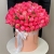 Композиция в шляпной коробке из 113 пионов Корал Шарм в Домодедово Композиция в шляпной коробке из 113 пионов Корал Шарм в Домодедово