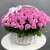 Композиция в корзине из 101 розовой розы Аква (40 см) в Домодедово Композиция в корзине из 101 розовой розы Аква (40 см) в Домодедово